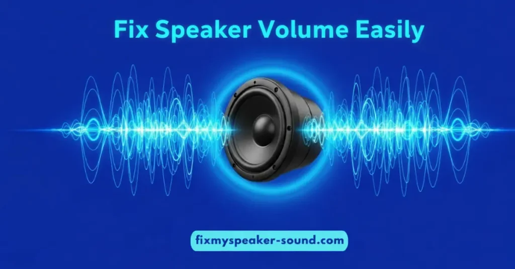 Fix Speaker Volume Easily
